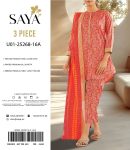 Saya – Summer Collection 2025 (New Arrivals) Printed Premium Turkish Lawn 3-Piece Suit – 10 Unique Designs