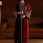 Lalazar Designer Dhank 3Pc unstitched embroidered suit – shirt, trouser, dupatta with heavy embroidery – Pakistani women’s luxury dress 2025