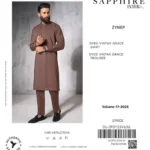 SAPPHIRE Winter Collection menβs fabric β 4.5 meters dyed Vintax Grace shirt and trouser fabric β wrinkle-resistant premium wear Pakistan