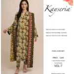 Kayseria Winter Collection 2025 | Digital Printed 3-Piece Unstitched Linen Suits