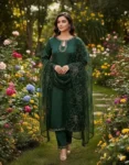 Premium Net Sequence Embroidery 3-Piece Collection