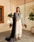 Handmade Style Embroidered Cotton 3pc